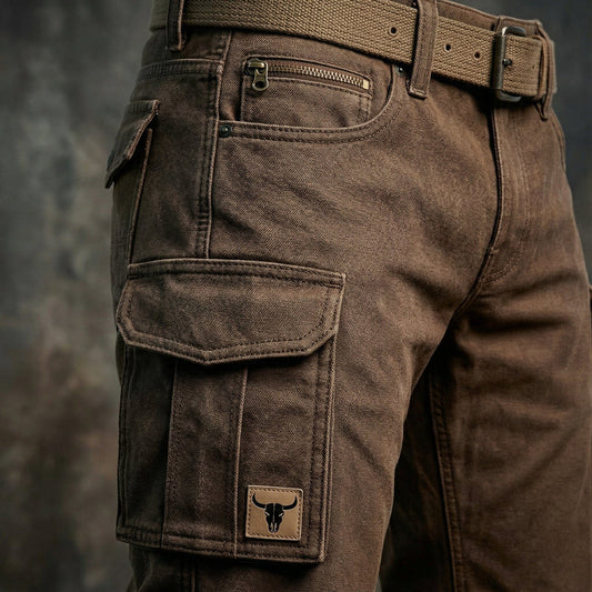 Pantalon cargo doublé