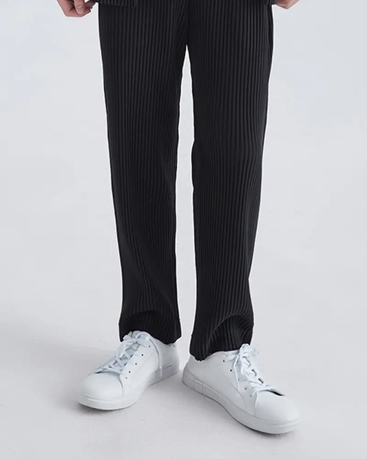 Pantalon en coton côtelé