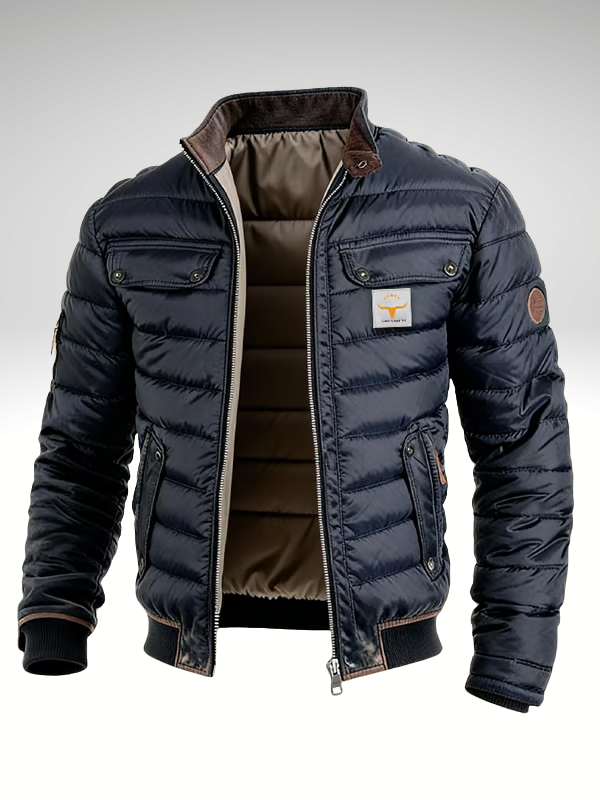 Théo, doudoune légère homme bleu marine – AvoraVarelle