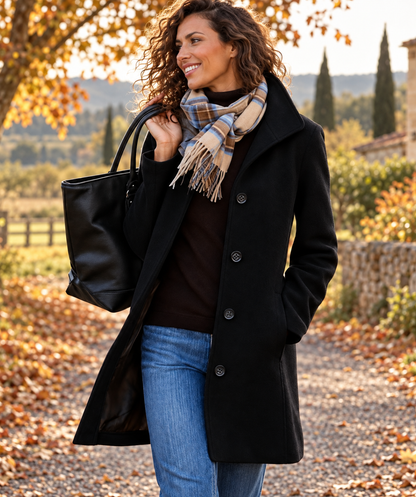 Clémence | Manteau chaud mi-long