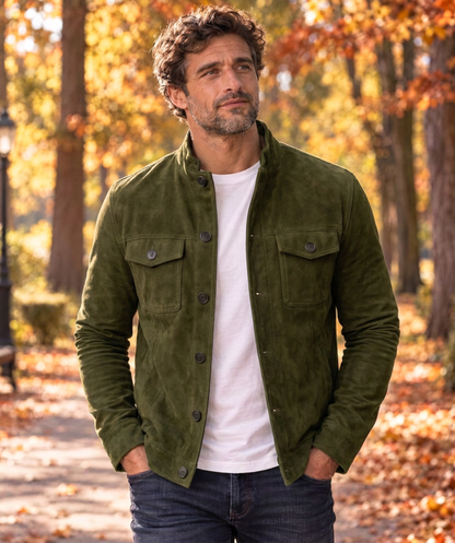 Arthur | Surchemise effet daim