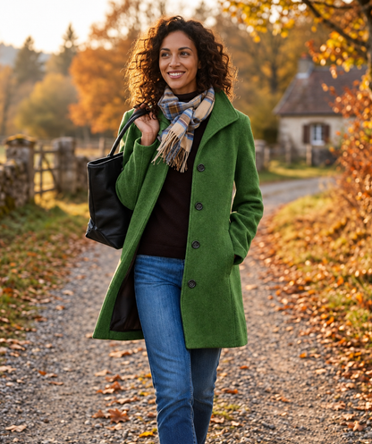 Clémence | Manteau chaud mi-long
