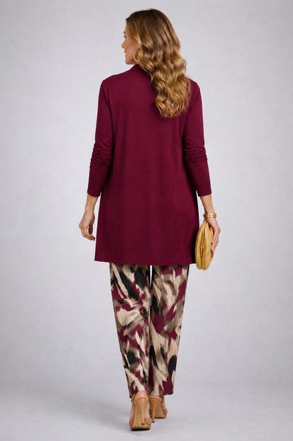 Fiamma | Ensemble 3 pièces violet