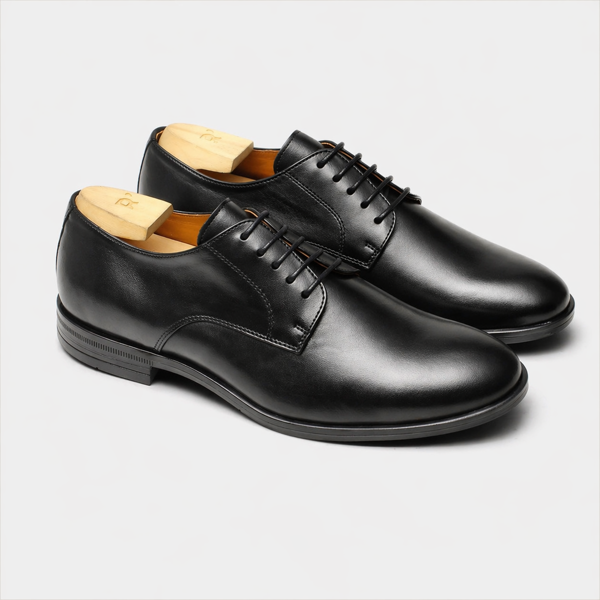 Maxime | Derby en cuir noir