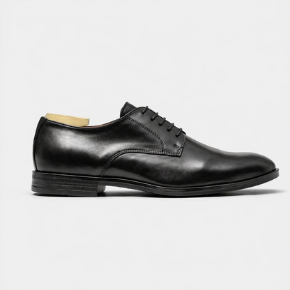 Maxime | Derby en cuir noir