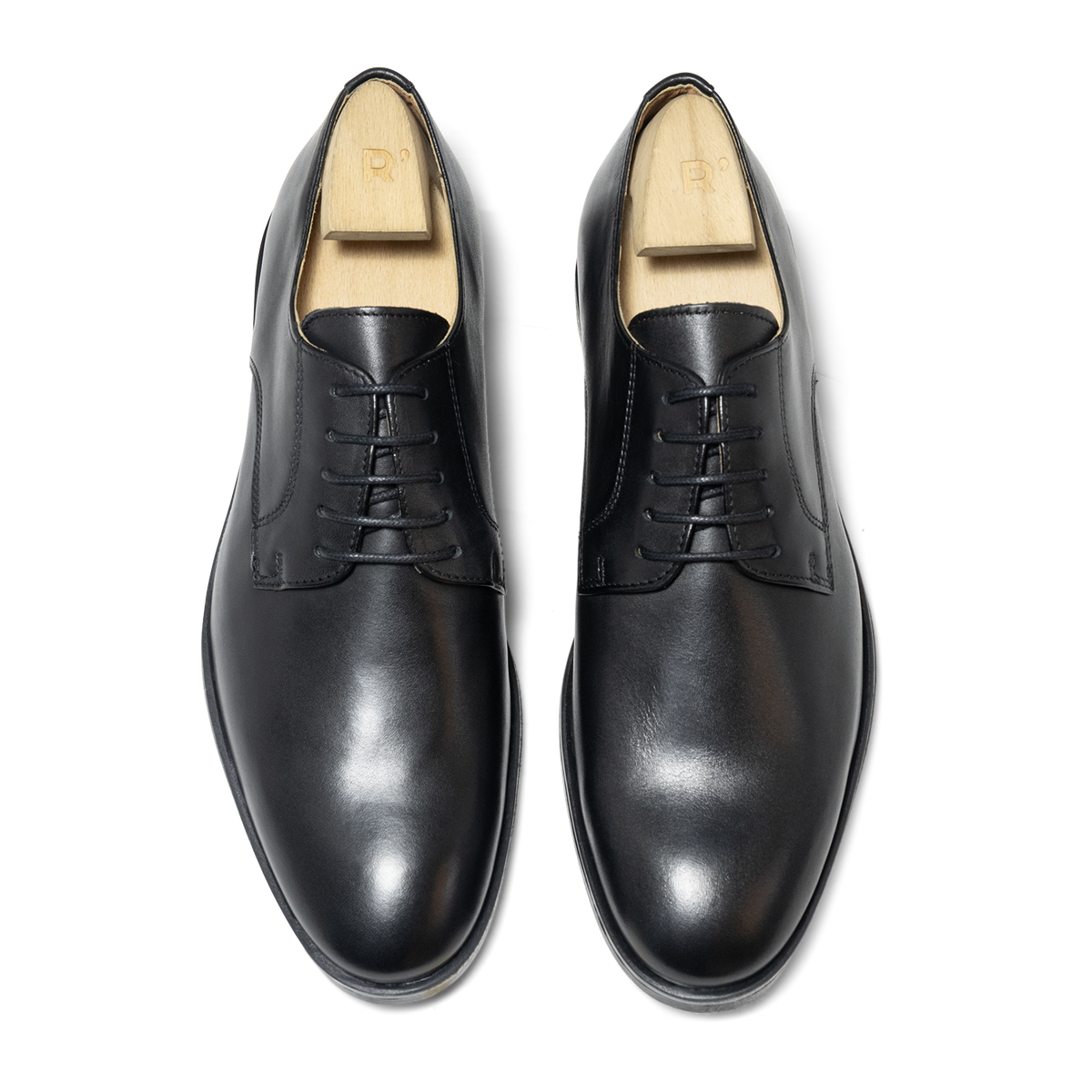 Maxime | Derby en cuir noir