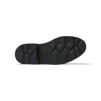 Léon | Mocassin en cuir glacé noir