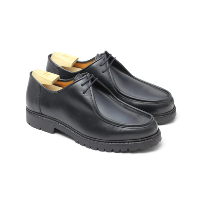 Antoine | Derby en cuir noir