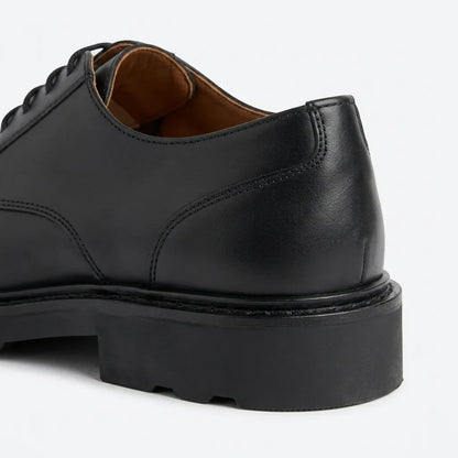 Gabriel | Derby en cuir noir