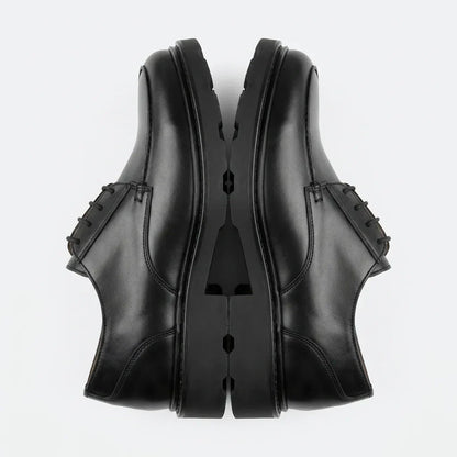 Gabriel | Derby en cuir noir