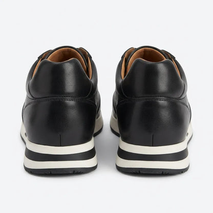 Hugo | Baskets en cuir noir