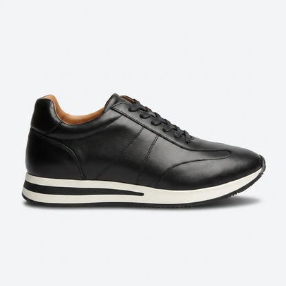 Hugo | Baskets en cuir noir