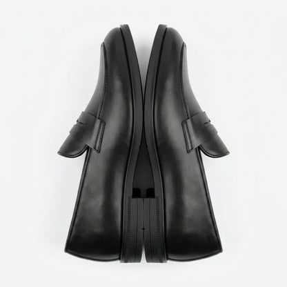 Raphaël | Mocassin en cuir noir