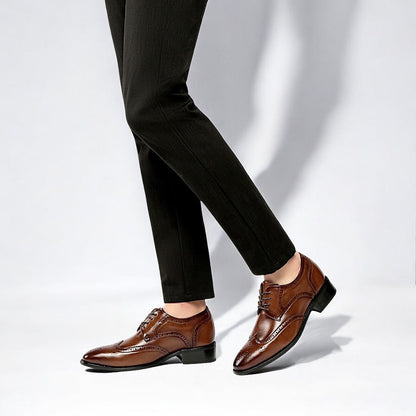 Santorin | Chaussure Homme Elégante avec Semelle Réhaussante 6CM