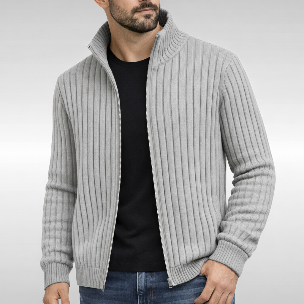 Gilet zippé élégant classique