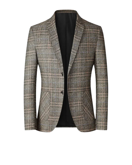 Blazer texturé pour hommes