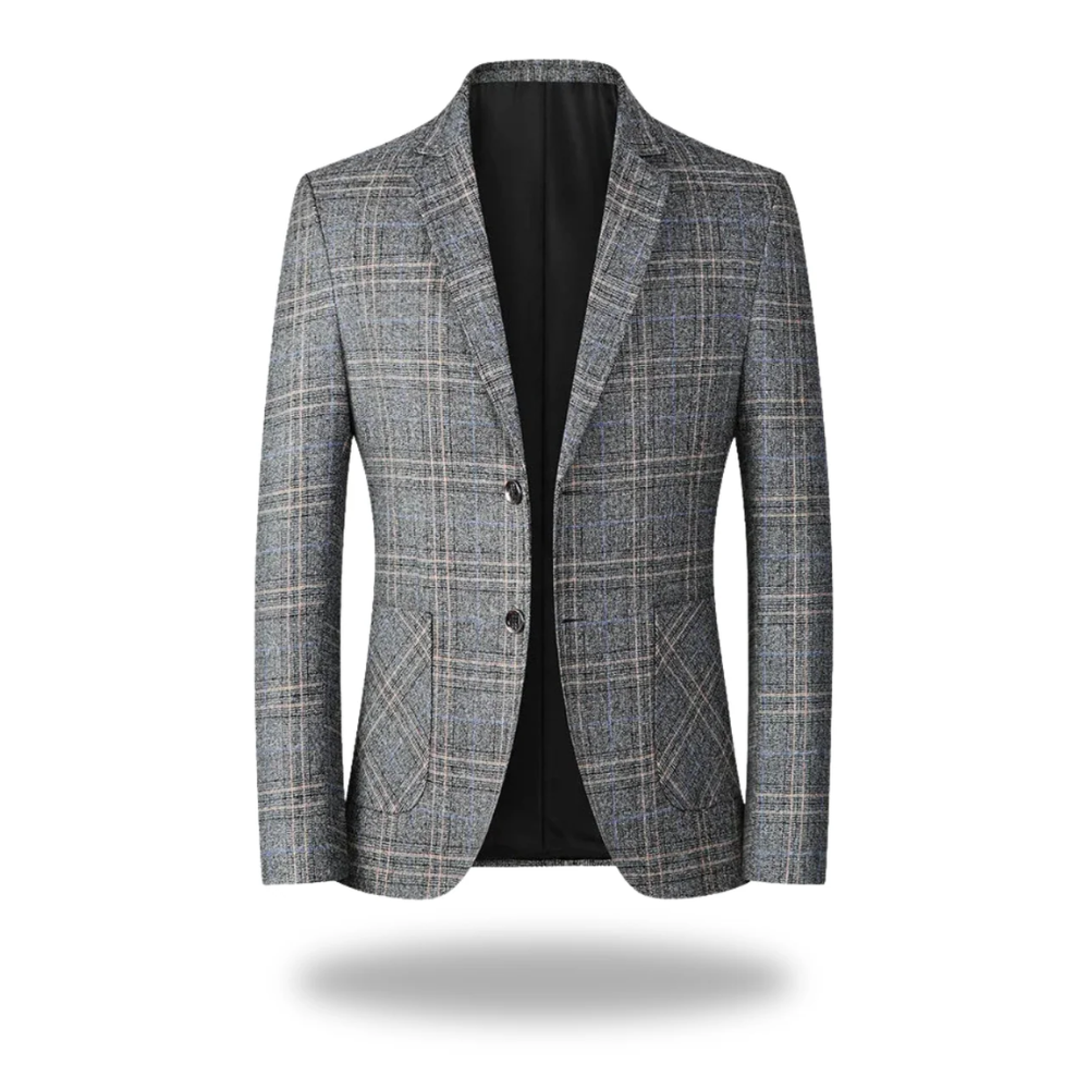 Blazer texturé pour hommes