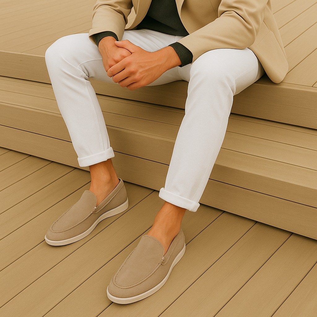 Mocassins élégantes Nové – Daim Premium