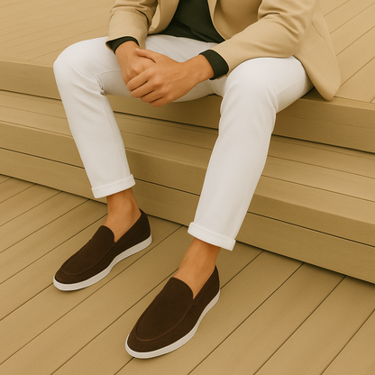 Mocassins élégantes Nové – Daim Premium
