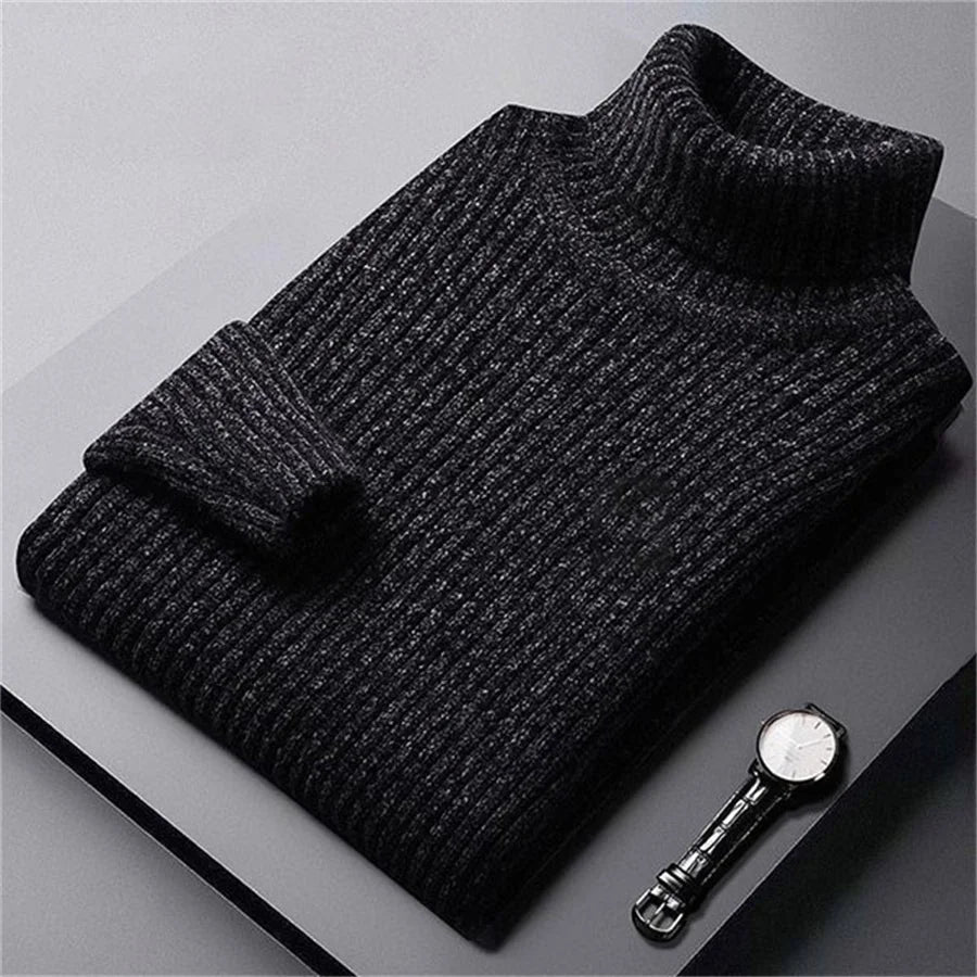 Pull col roulé pour homme