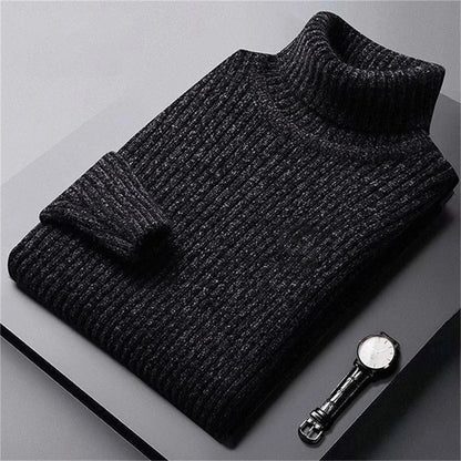 Pull col roulé pour homme