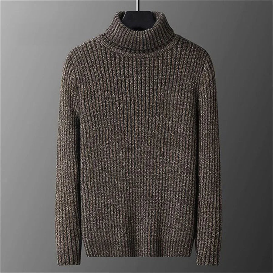 Pull col roulé pour homme