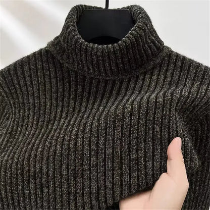 Pull col roulé pour homme