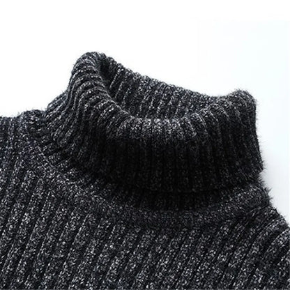 Pull col roulé pour homme
