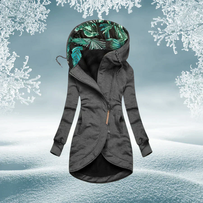 Éloïse, manteau à capuche coloris – AvoraVarelle