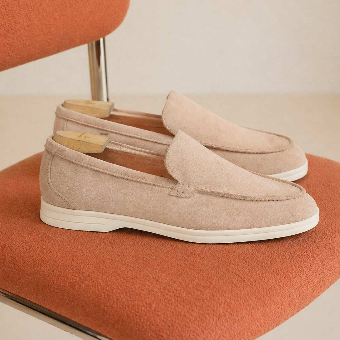 Paul | Mocassin en velours sable