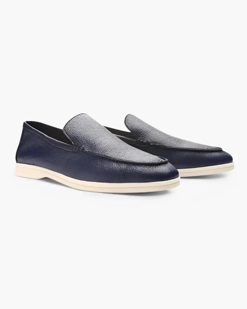 Mocassins en cuir de vachette