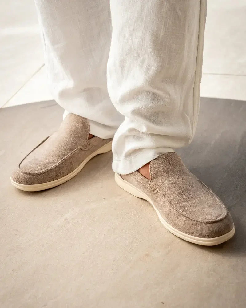 Mocassins en daim classiques