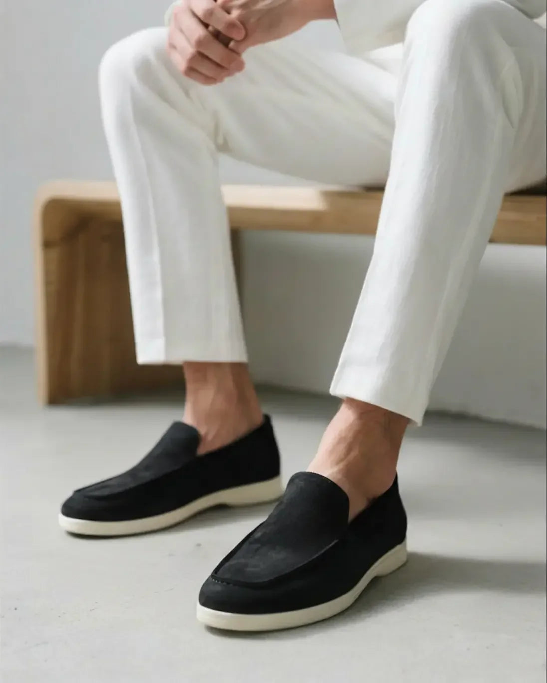Mocassins en daim classiques