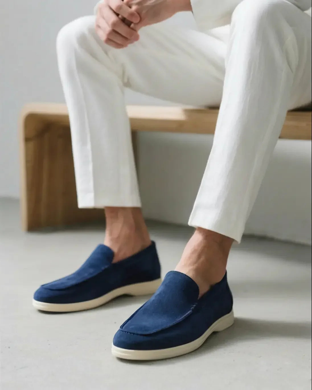 Mocassins en daim classiques