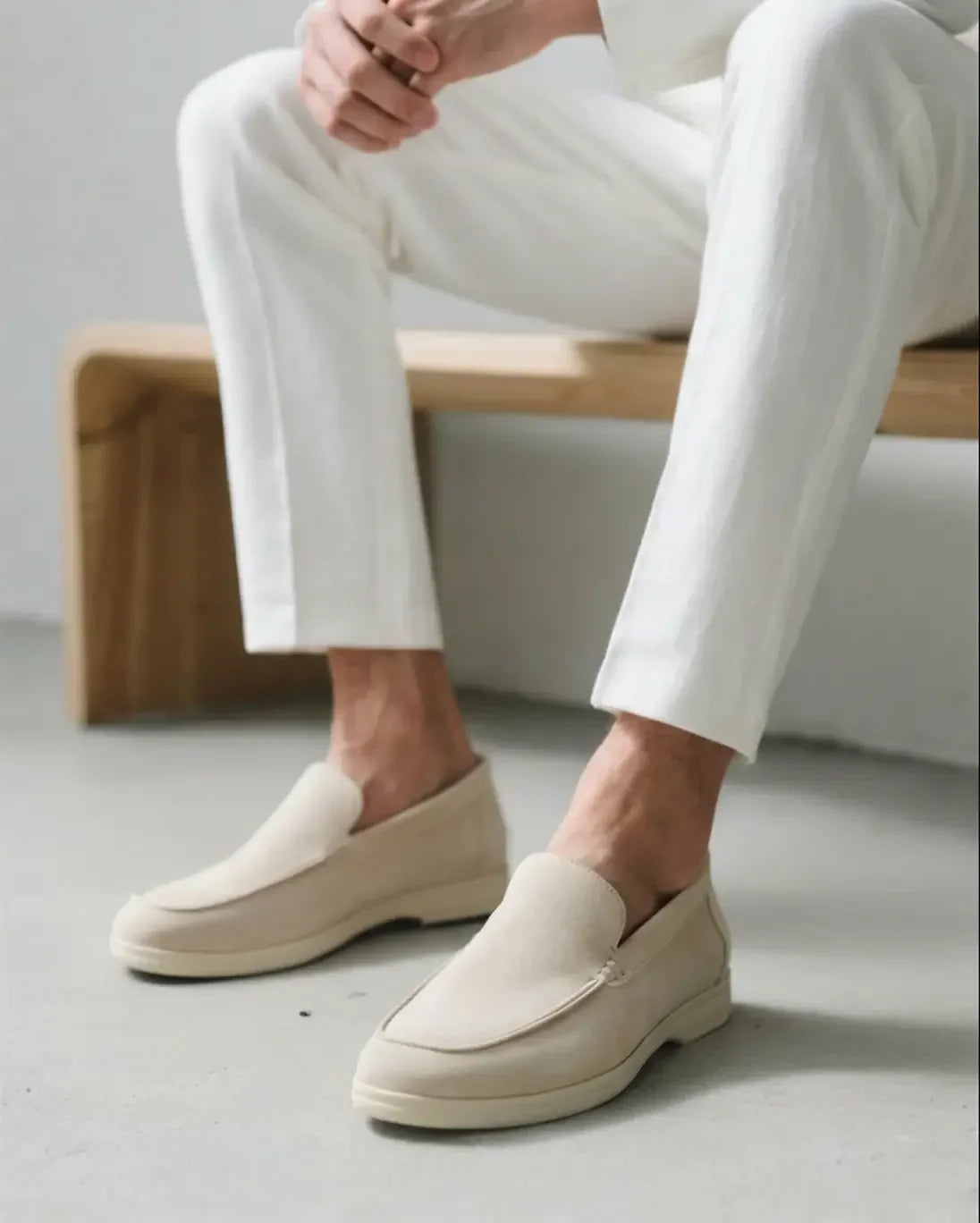 Mocassins en daim classiques