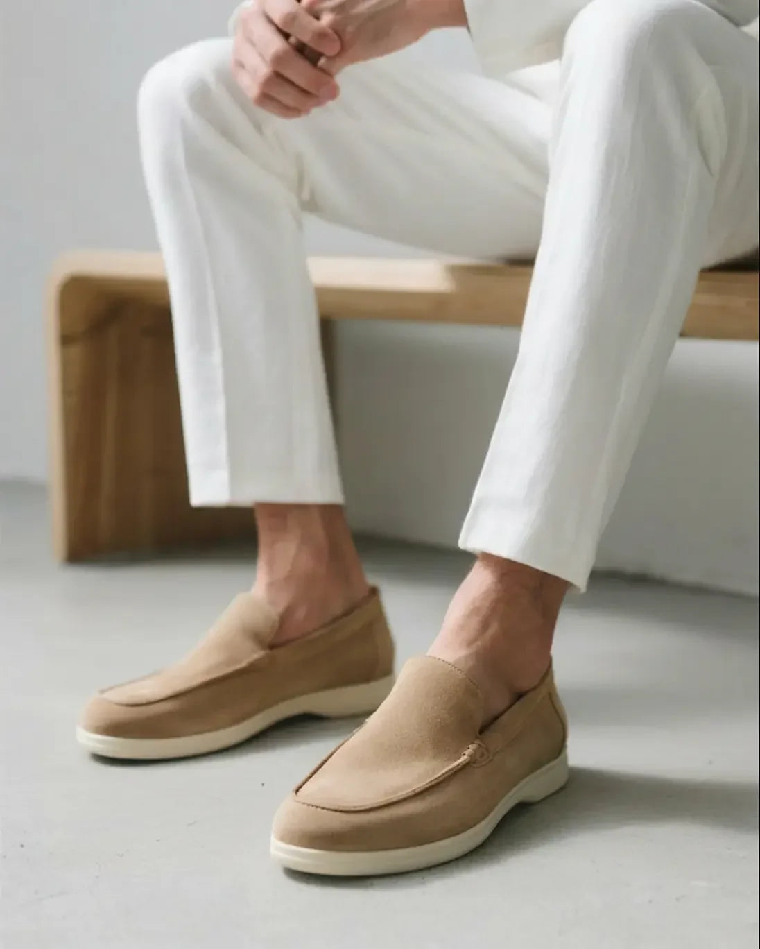 Mocassins en daim classiques