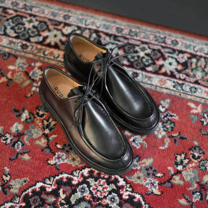 Antoine | Derby en cuir noir