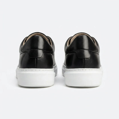 Jules | Baskets en cuir noir